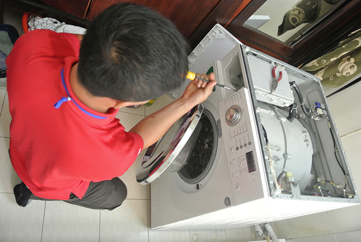 máy giặt không tự tắt nguồn