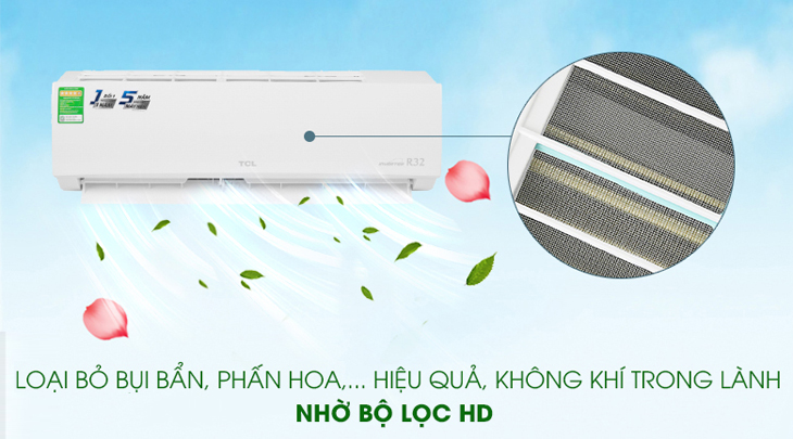 Lọc sạch không khí với bộ lọc HD
