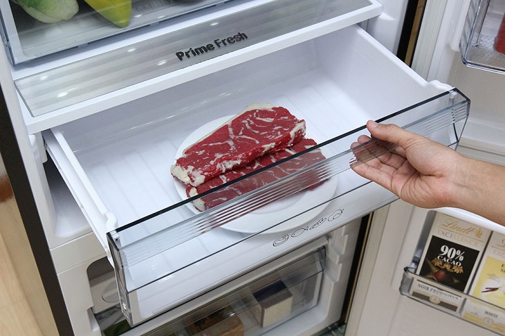 Ngăn cấp đông mềm Prime Fresh + là cải tiến mới nhất của hãng Panasonic thiết lập trên các dòng tủ lạnh
