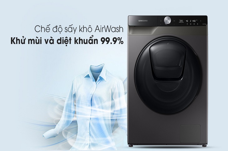 Giặt sấy bằng khí nóng AirWash