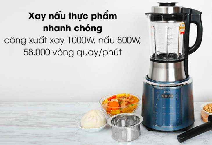 Máy làm sữa hạt đa năng Unie V6 làm sữa nhanh chóng