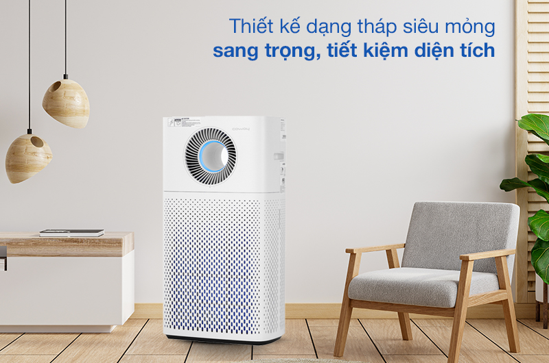 Máy lọc không khí Coway dễ dàng di chuyển
