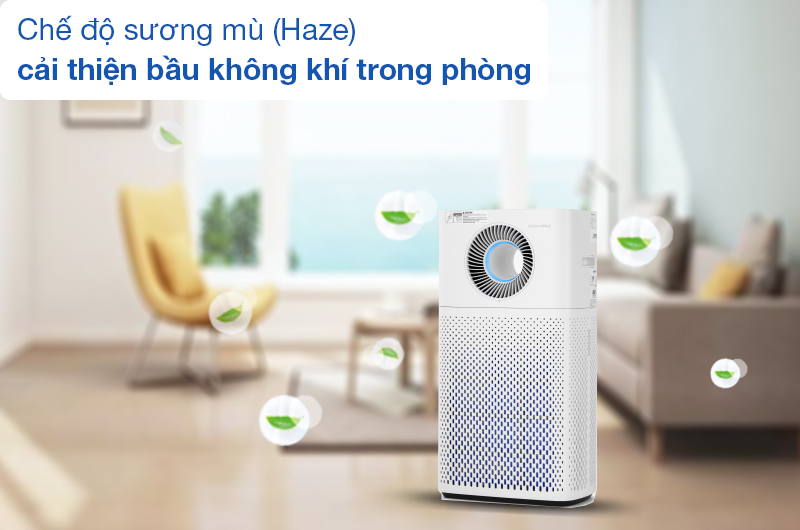 Tính năng đi kèm tiện lợi của máy lọc không khí Coway