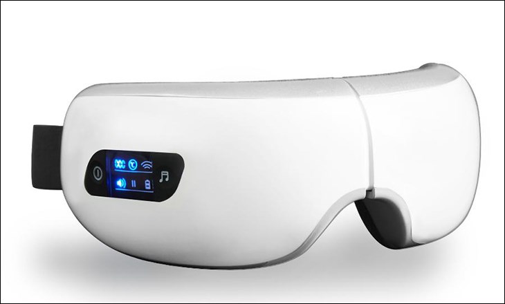 Màn hình LED trên máy massage mắt Fuji giúp người dùng dễ dàng quan sát và điều chỉnh