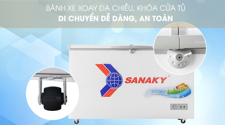 Dễ dàng di chuyển