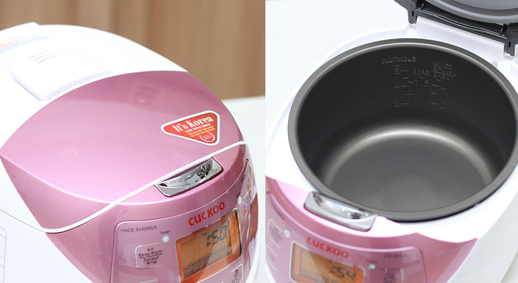 Nồi cơm điện Cuckoo được chú trọng về chất lượng khi thiết kế