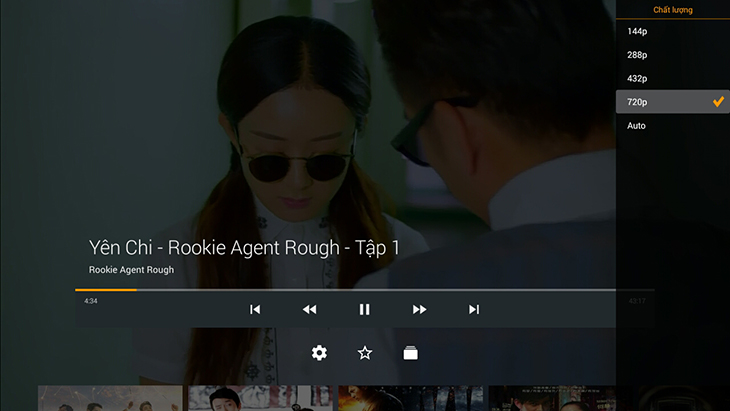 Xem tivi bằng app trên tivi