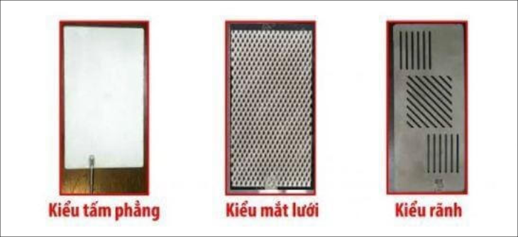 Các loại tấm điện cực hiện có trên thị trường