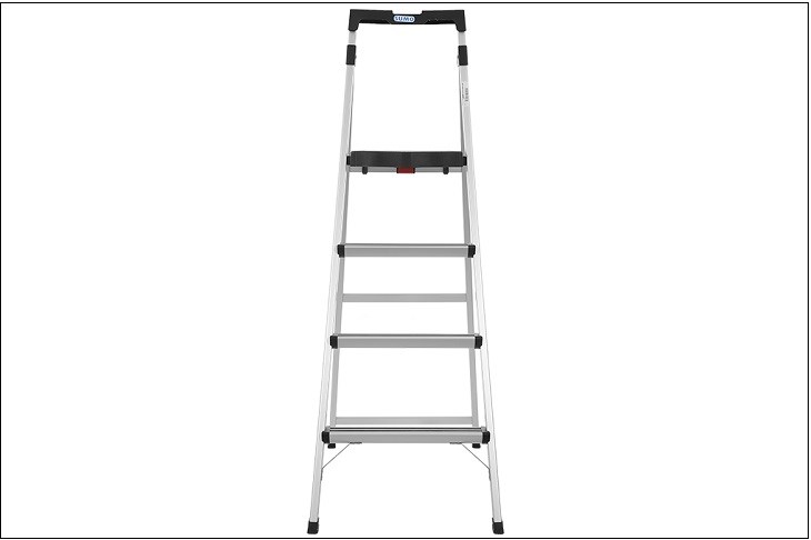 Thang nhôm ghế 4 bậc Sumo ADS-604 sở hữu thiết kế gọn đẹp, có thể gấp gọn, tiết kiệm không gian