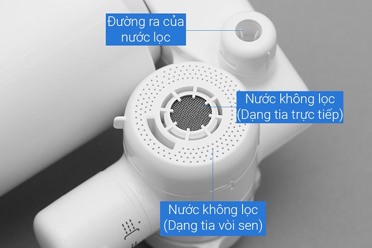 Thiết bị lọc nước tại vòi Panasonic TK-CJ300 cần thay thế bộ lọc định kỳ để đảm bảo hiệu quả lọc sạch nước