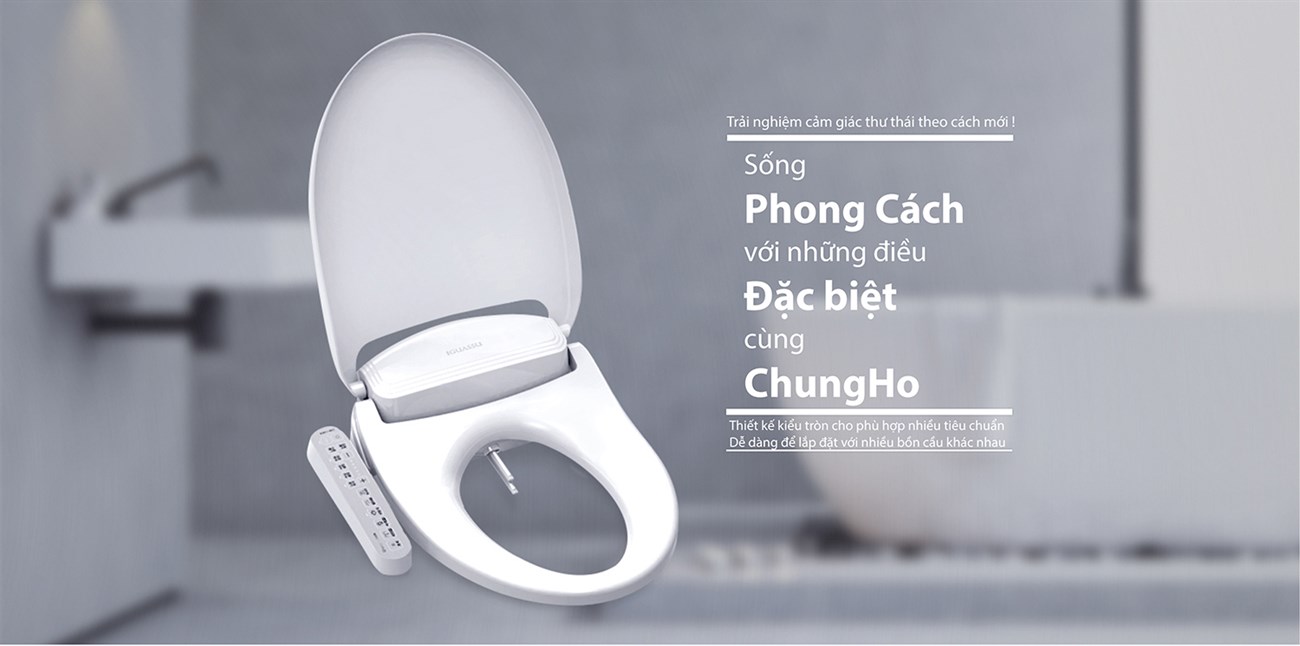 Thiết bị vệ sinh ChungHo của nước nào? Có tốt không? Có gì nổi bật?