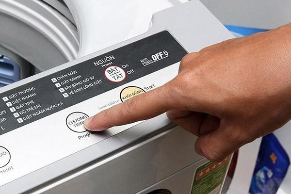 Chương trình giặt của mỗi máy là khác nhau và có thời gian giặt cũng khác nhau