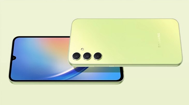 Samsung Galaxy A34 mang thiết kế đặc trưng của điện thoại Samsung