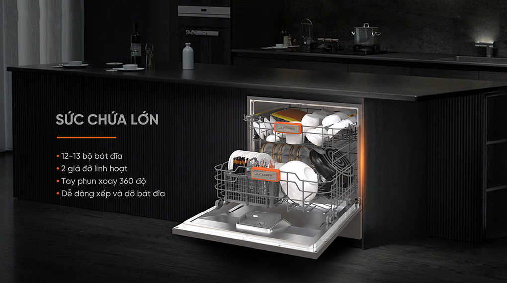 Máy rửa chén độc lập Junger DWJ-103