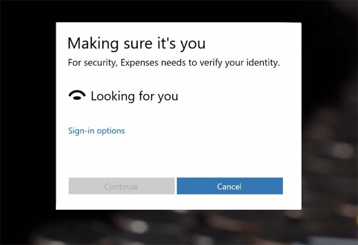 Nhận diện khuôn mặt với Windows Hello (Windows Hello Face) mang đến trải nghiệm với độ nhạy cao