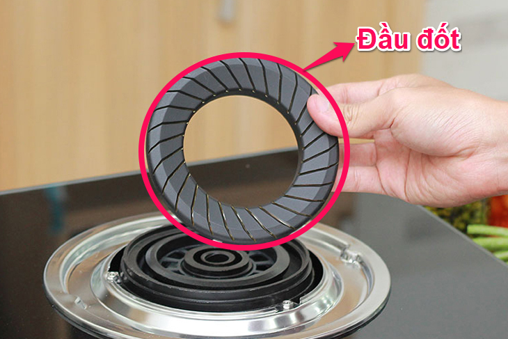 Đầu đốt chất liệu hợp kim nhôm và đồng