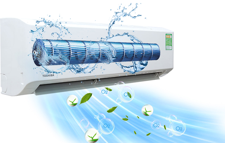 Chức năng tự động làm sạch – Máy lạnh Toshiba