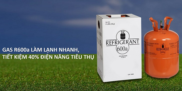 Sử dụng gas R600a bảo vệ môi trường