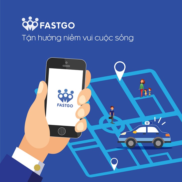 Thêm ứng dụng gọi xe thông minh nữa xuất hiện, Grab gặp đối thủ mới