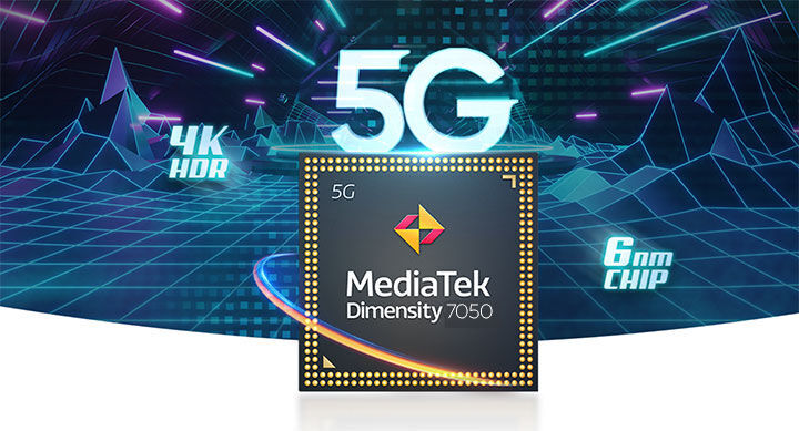 Dimensity 7050 sẽ mang lại trải nghiệm kết nối nhanh và ổn định nhờ hỗ trợ WiFi 6 và 5G