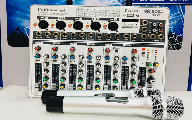 Mixer mini có reverb là gì?