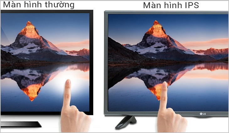 Màn hình không bị lóe sáng khi chạm vào