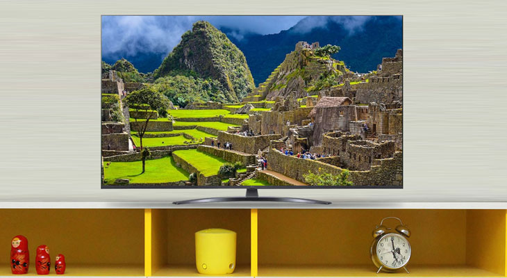 Tivi LG 60 inch có thiết kế mỏng, kiểu dáng bắt mắt