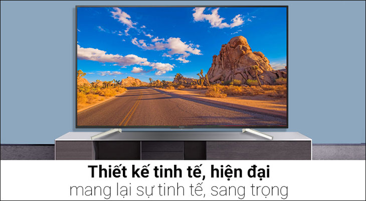Tivi Sony có thiết kế sang trọng