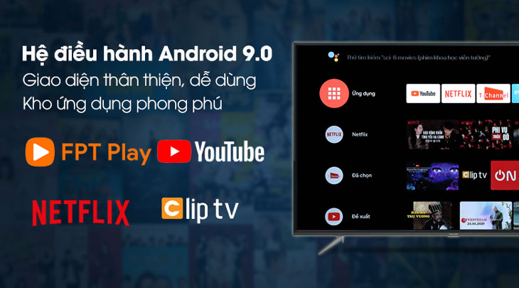 Kho ứng dụng giải trí phong phú