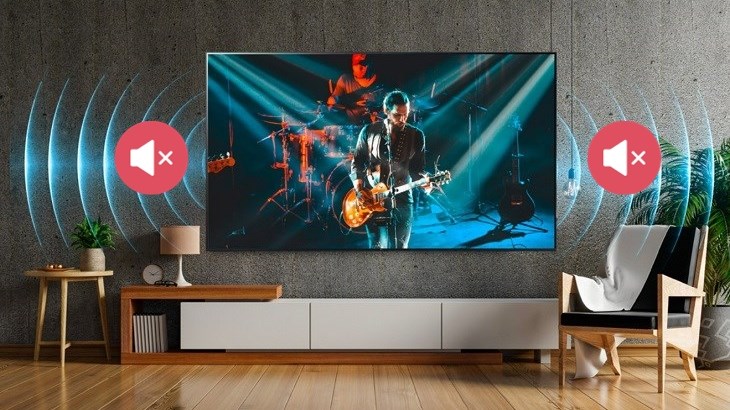Tivi LG bị mất tiếng có thể là do loa tích hợp trên tivi bị hư hỏng