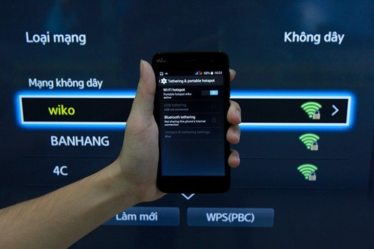 Phát mạng Wifi từ các thiết bị di động khác