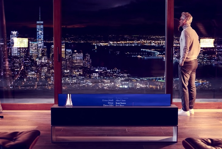 tivi LG Signature OLED TV R là Nội thất độc đáo, sang trọng