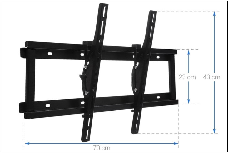 Khung treo Tivi 37-63 inch Nghiêng Cảnh Phong N6-4