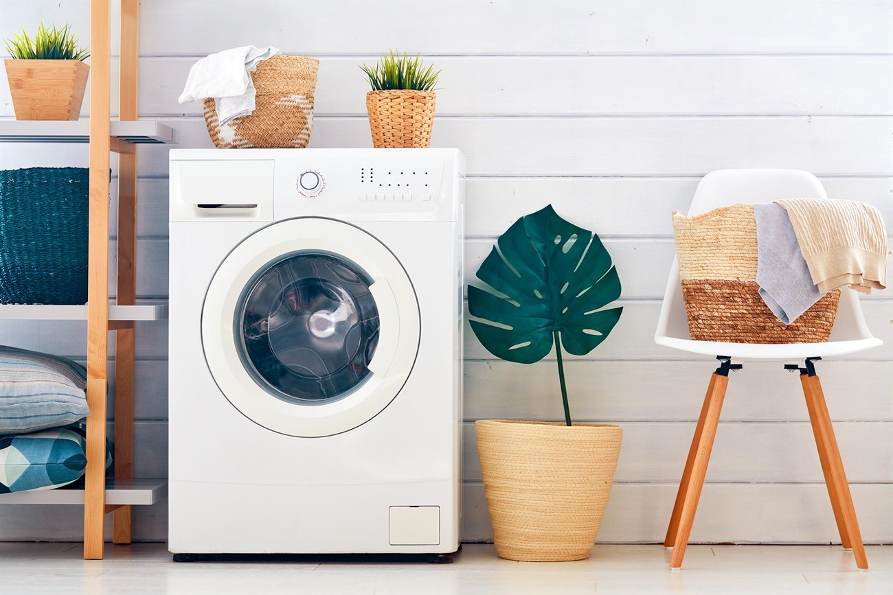 Tạm ngừng hoạt động của máy, phân bổ lại quần áo máy giặt