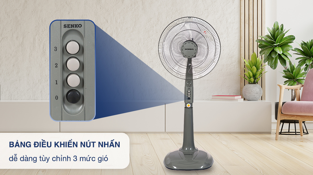 Quạt đứng Senko DH1600