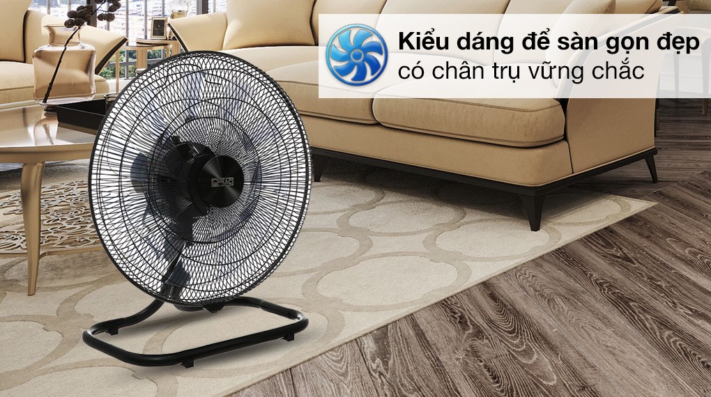 Quạt sàn AC 18 cánh DC inverter AIF01D1818 65W