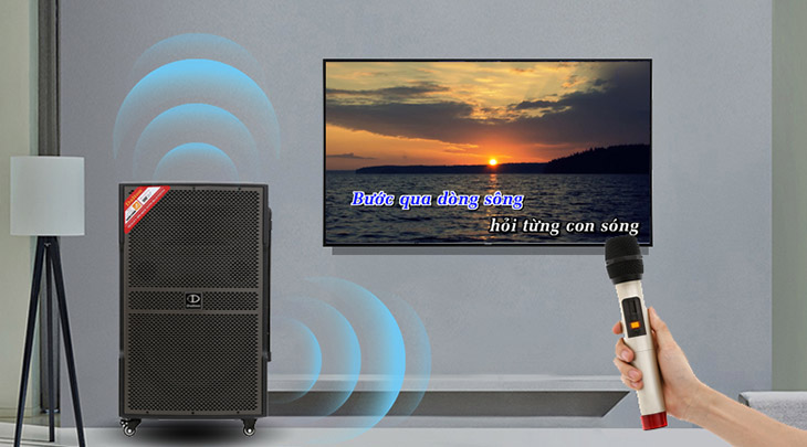 Khi hát bằng Micro thì tiếng nhạc nhỏ nhưng ngừng hát thì nhạc bình thường