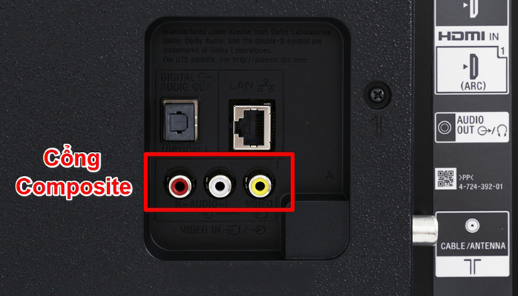 Cổng kết nối Composite (Cổng AV)