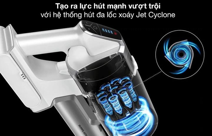Công nghệ hút đa lốc xoáy Jet Cyclone