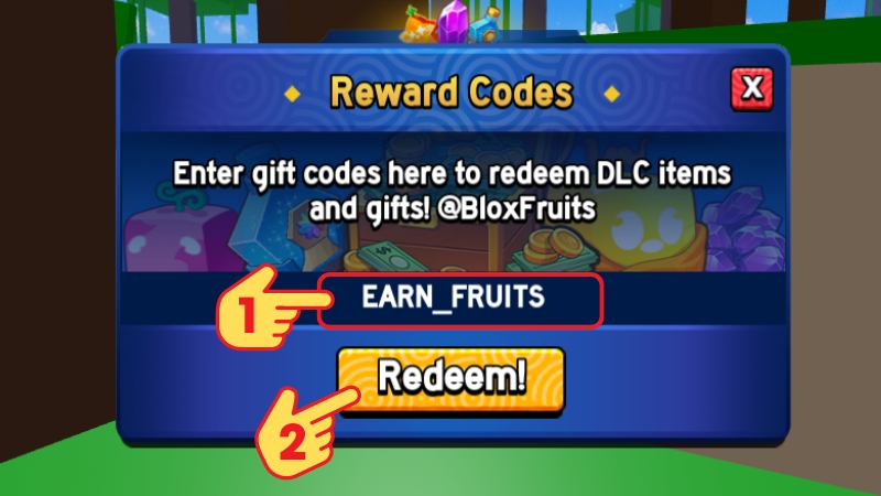 Nhập Code và bấm Nhận