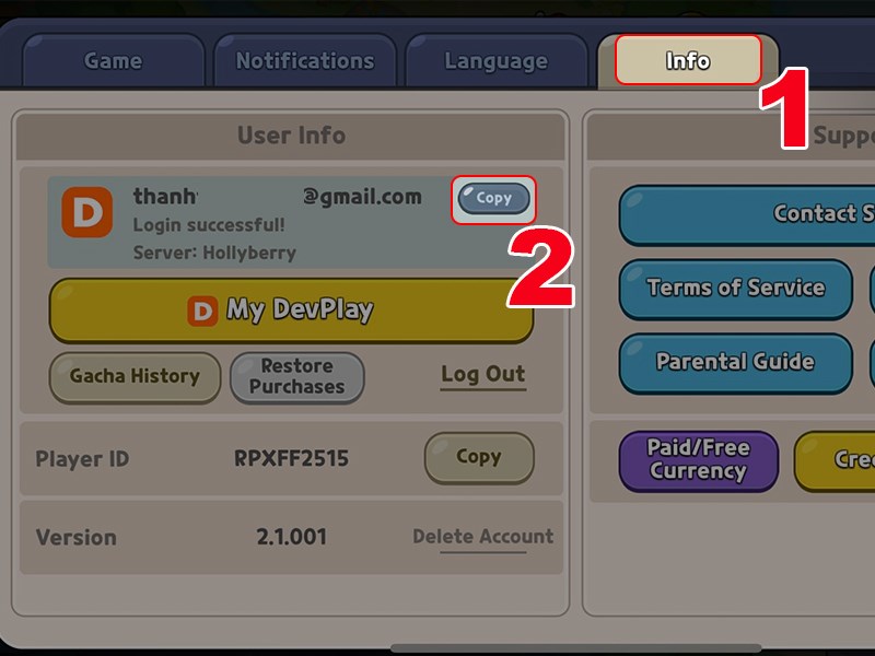 Chi tiết cách nhập code Cookie Run Kingdom mới nhất: sao chép ID người chơi