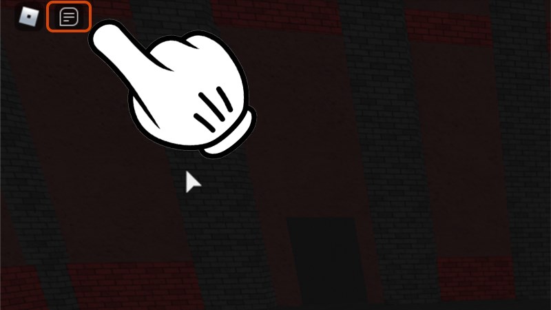 Nhấn vào icon chat ở góc trái màn hình
