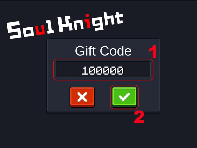 Chi tiết cách nhập code Soul Knight mới nhất: Điền chính xác mã code vào ô trống