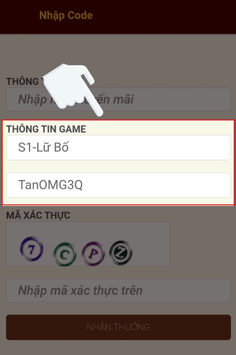 Chi tiết cách nhập code Tân OMG3Q mới nhất: chọn server và nhân vật