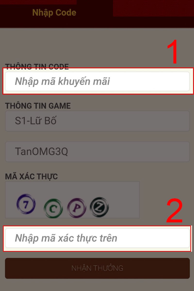 Chi tiết cách nhập code Tân OMG3Q mới nhất: nhập giftcode