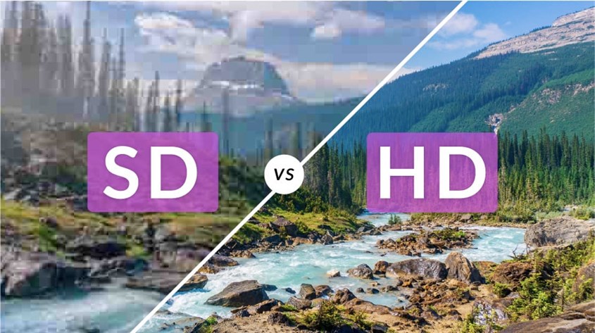 Tivi có chất lượng hình ảnh kém thay vì chất lượng HD rõ nét