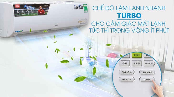Chế độ Turbo – Máy lạnh TCL