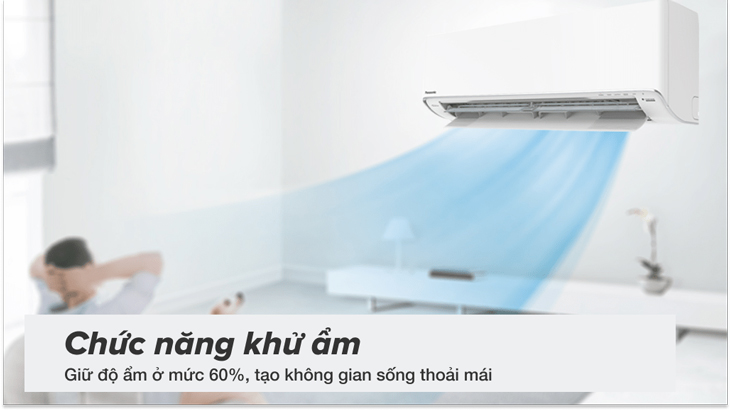 Máy lạnh Panasonic Inverter 1.5 HP CU/CS-XU12XKH-8 được trang bị cảm biến kiểm soát độ ẩm giúp bạn có giấc ngủ ngon với làn hơi mát dễ chịu.