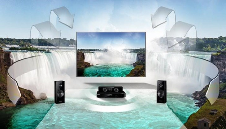 công nghệ âm thanh Audio Engine YAMAHA tivi sharp