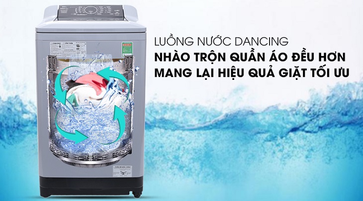Luồng nước Dancing kết hợp lồng giặt Sazanami